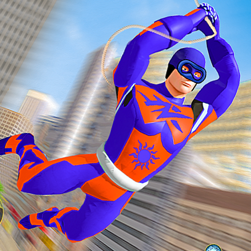 Spider Hero Captain: City Rescue Games