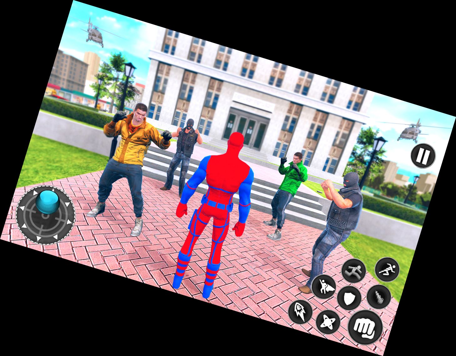 Spider Hero Captain: City Rescue Games