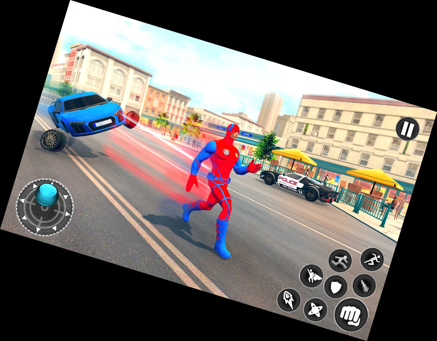 Spider Hero Captain: City Rescue Games