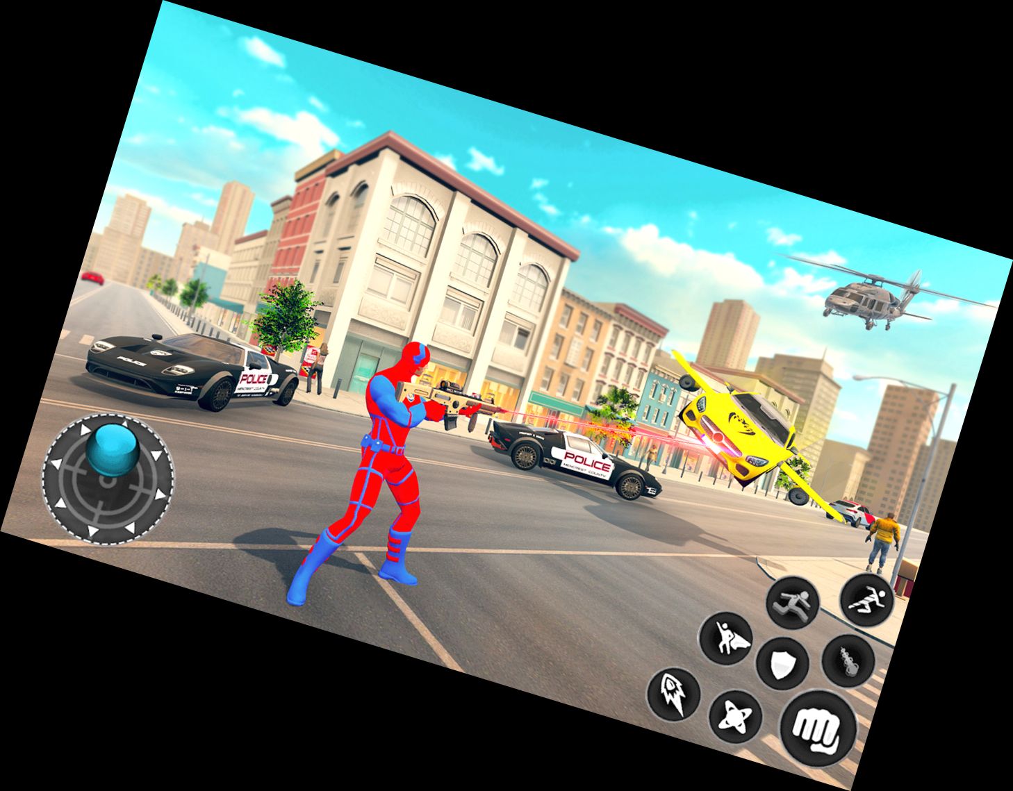 Spider Hero Captain: City Rescue Games