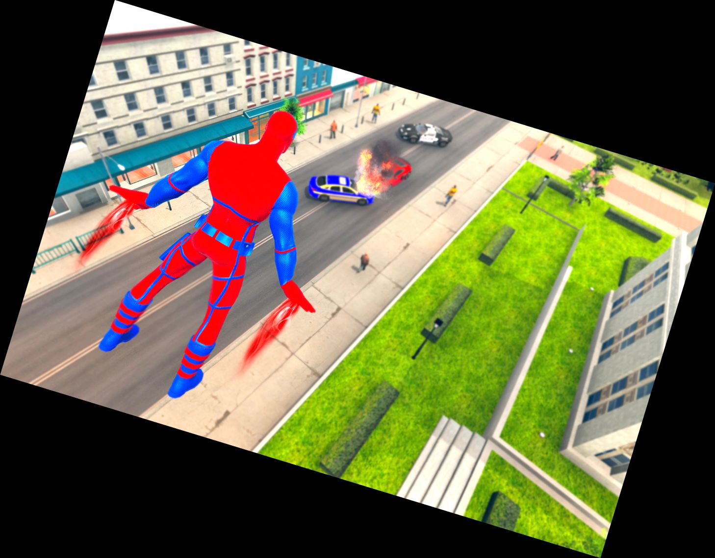 Spider Hero Captain: City Rescue Games