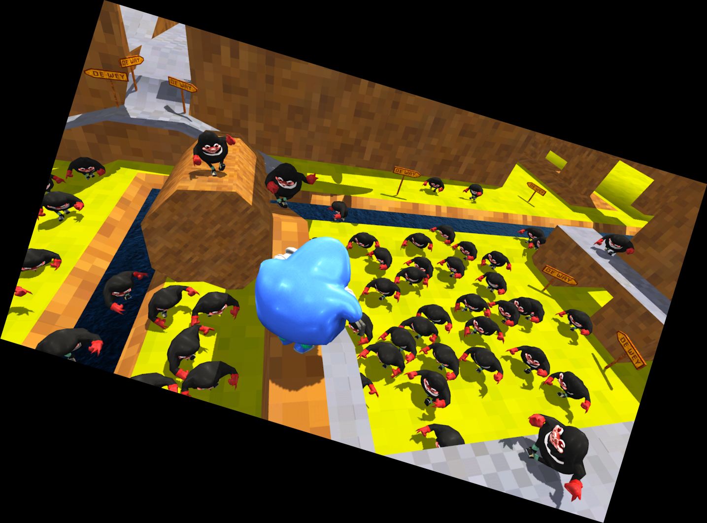 Угандийские Кнаклз и Чунгус: Битва