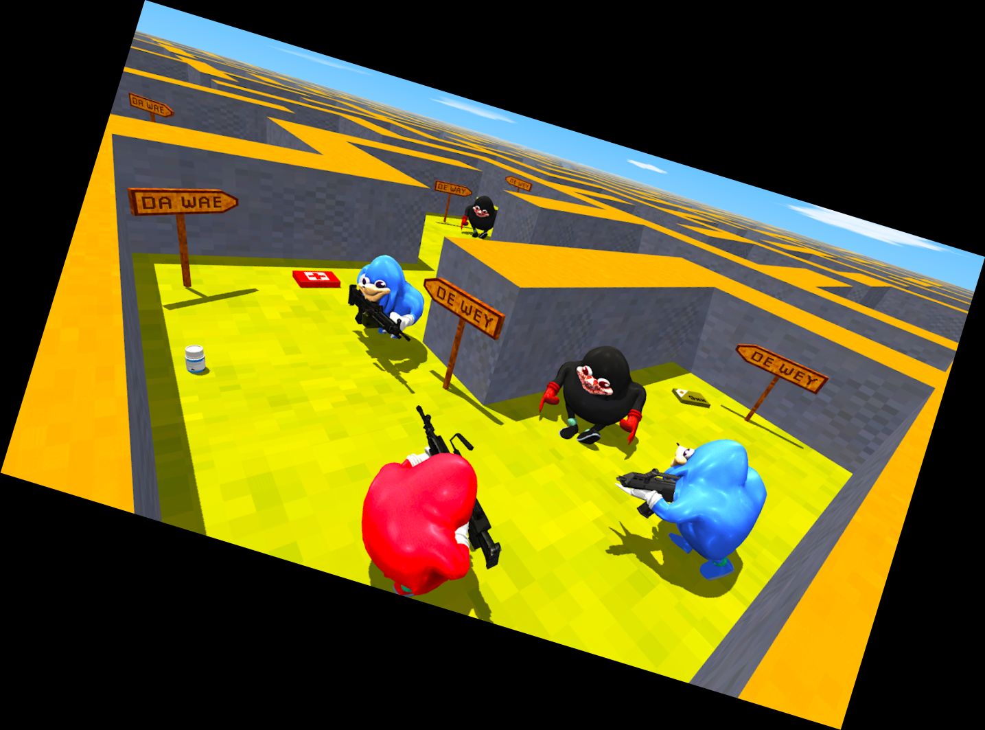 Угандийские Кнаклз и Чунгус: Битва