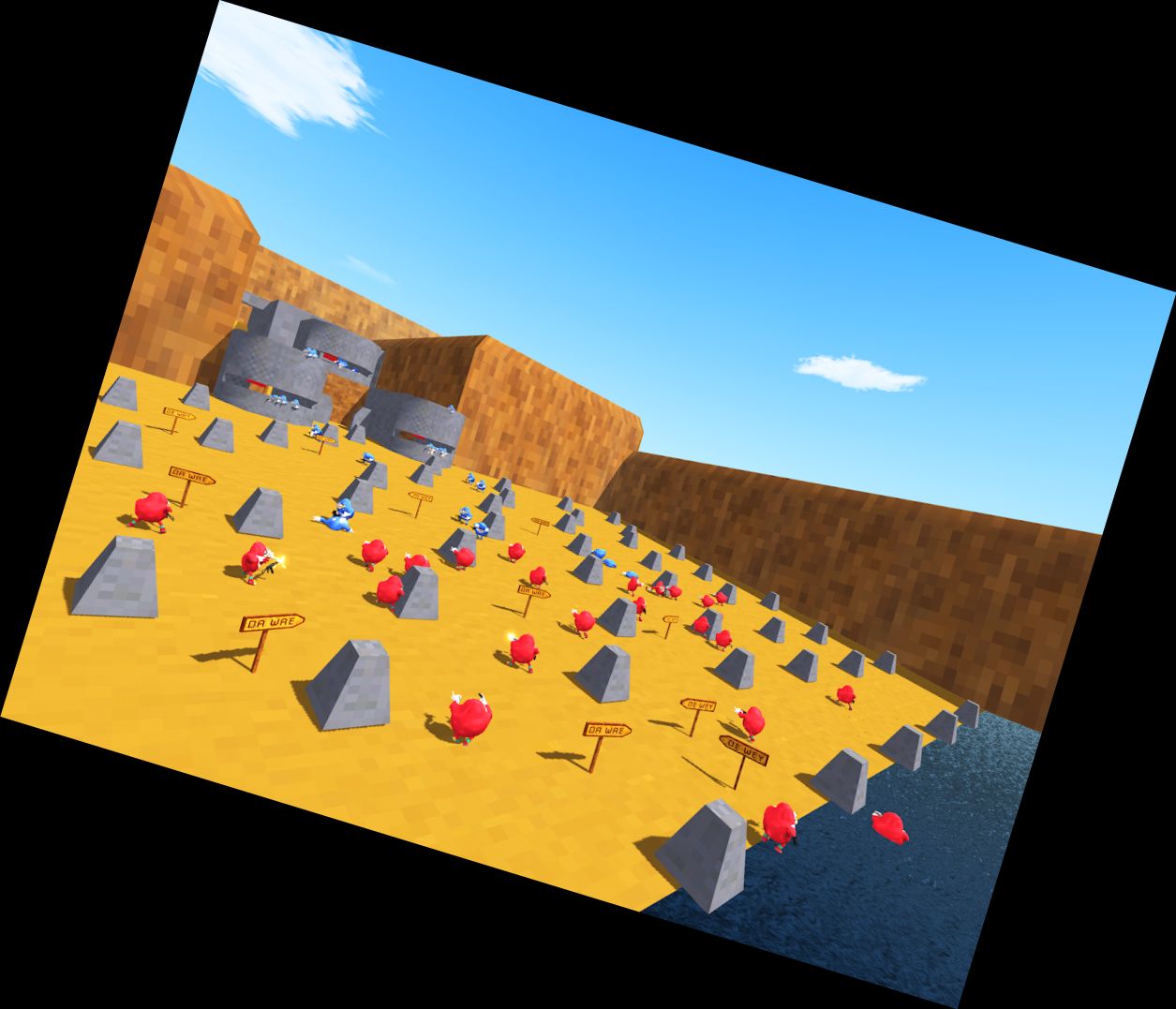 Угандийские Кнаклз и Чунгус: Битва