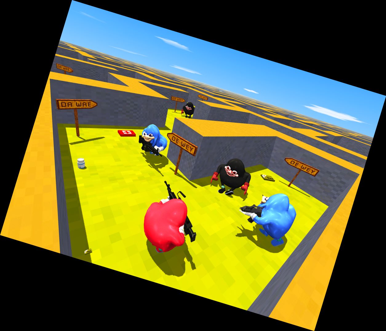 Угандійські КNUКЛІ та Чунгус Батл Р