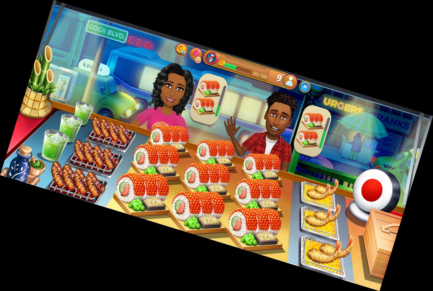 Virtuelle Familien: Kochduell