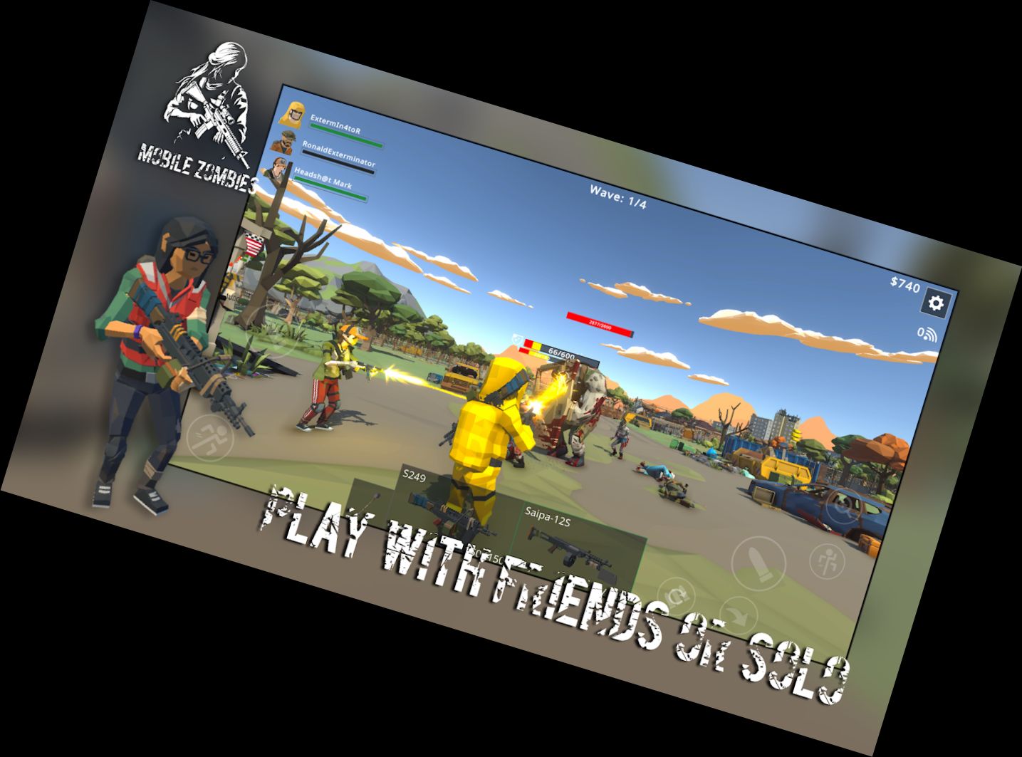 Мобильные Зомби: Выживание в