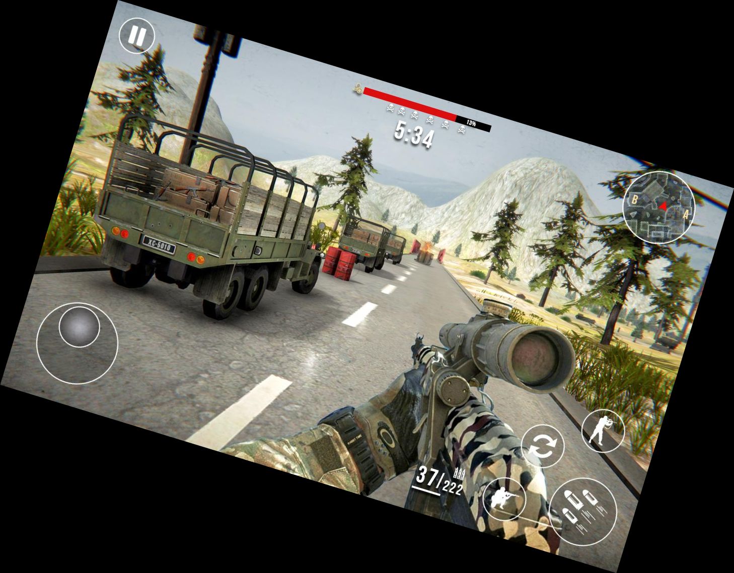 Боевой Пистолет Битва: У