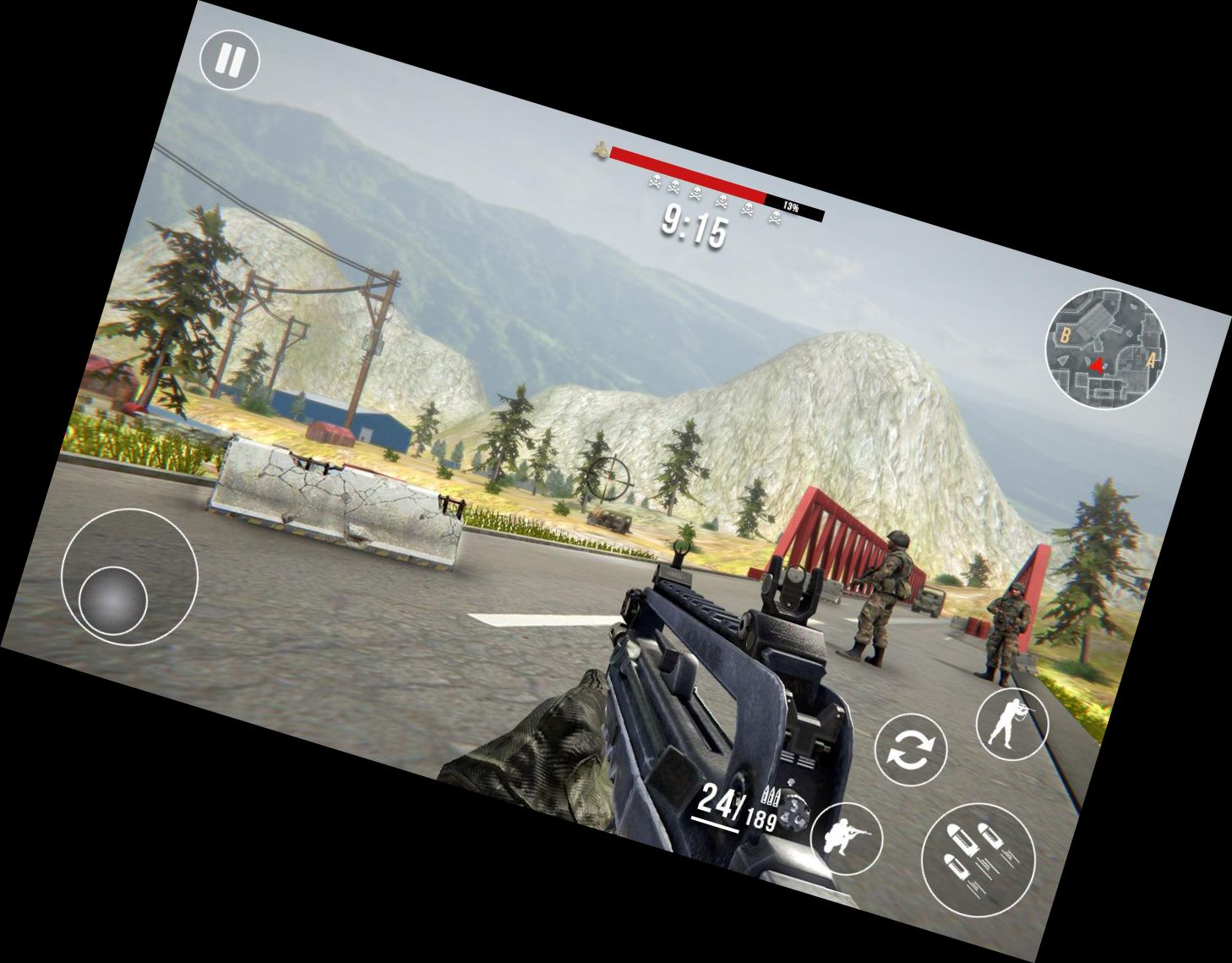 Боевой Пистолет Битва: У