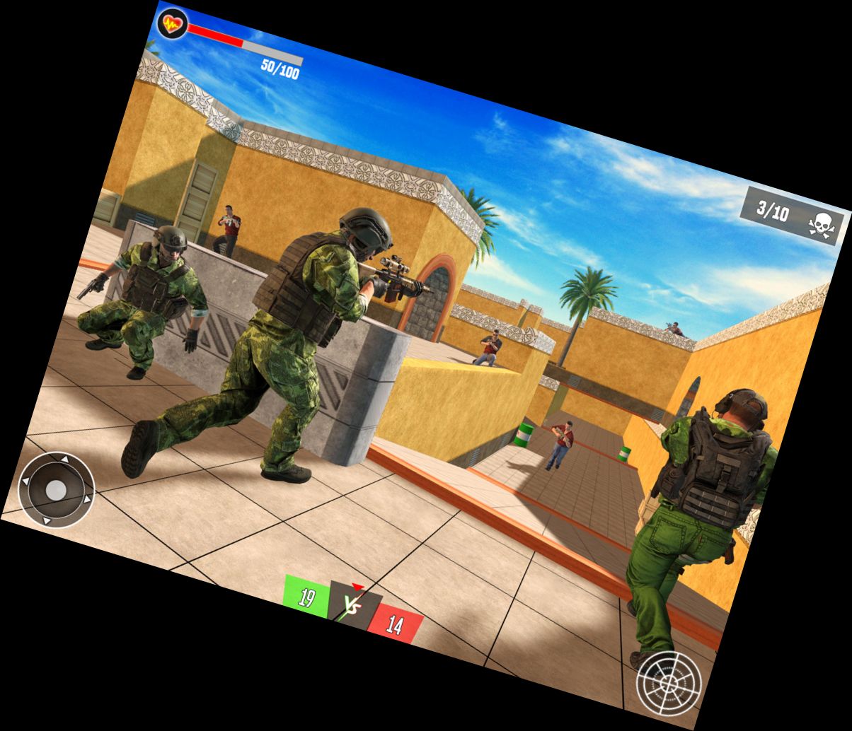 Modern First Person Shooter Military Strike