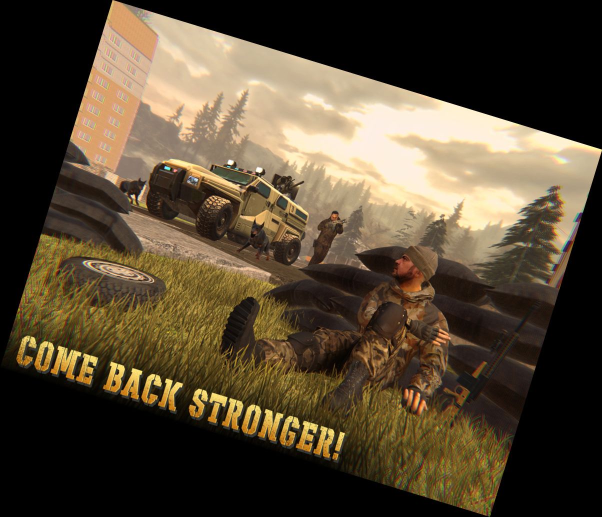 Moderne Ego-Shooter Militärsch