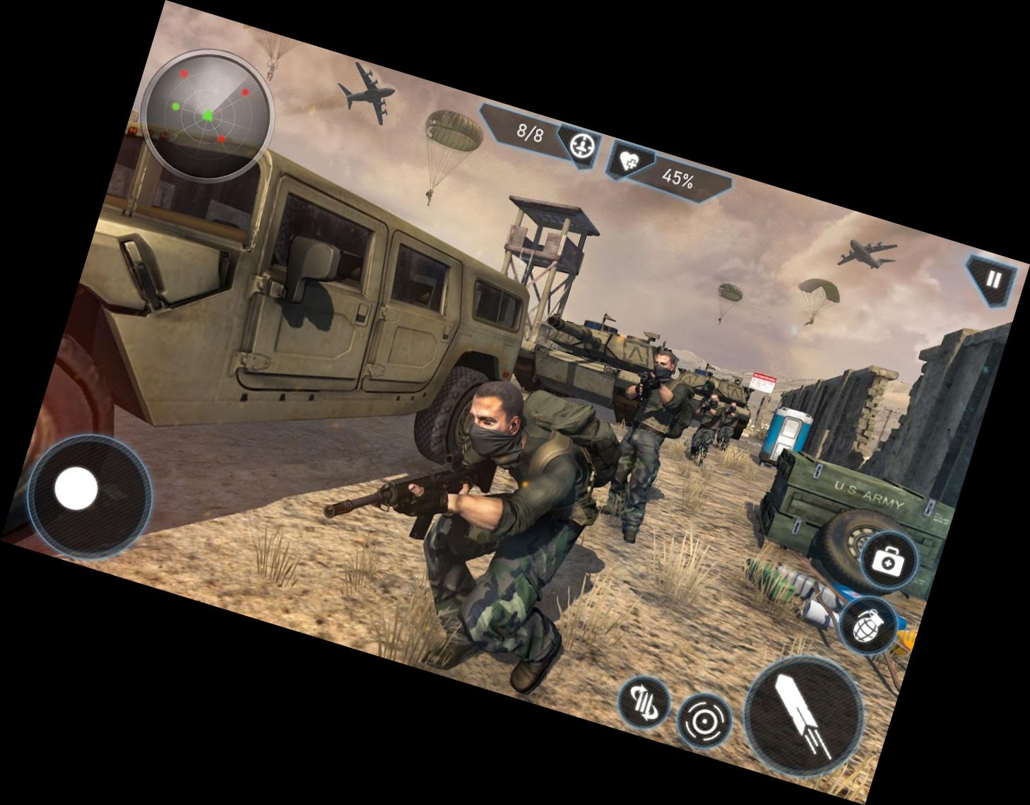 Commander of Modern Warfare: Army Strategy Game