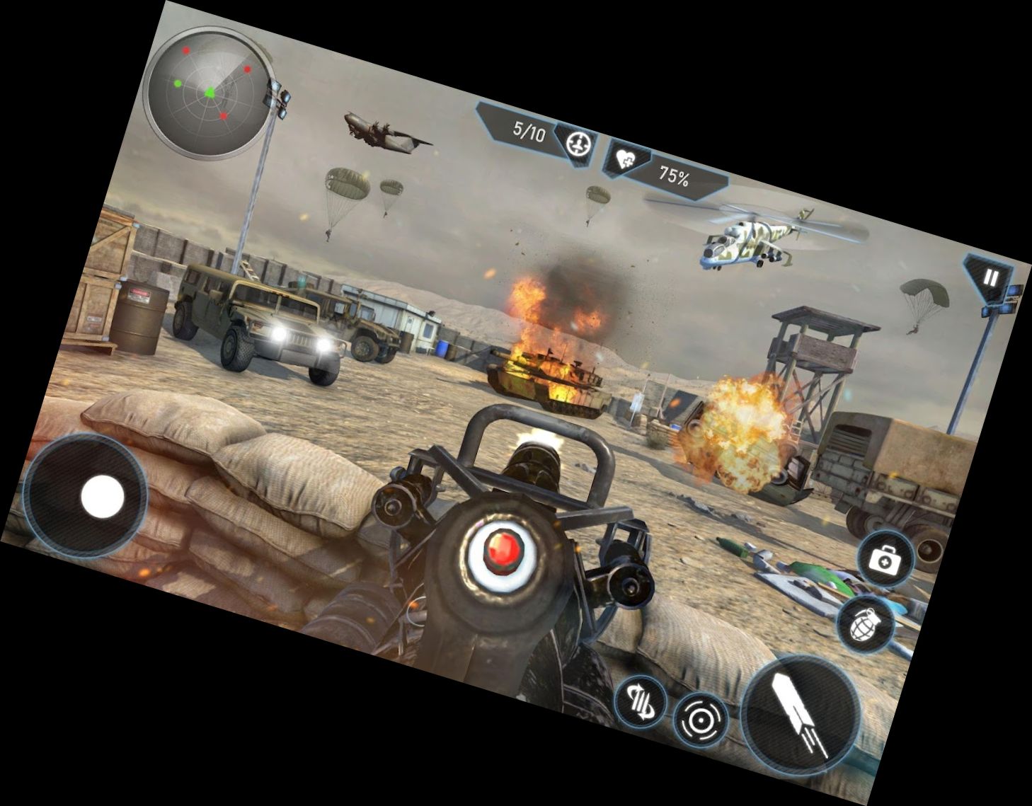 Commander of Modern Warfare: Army Strategy Game