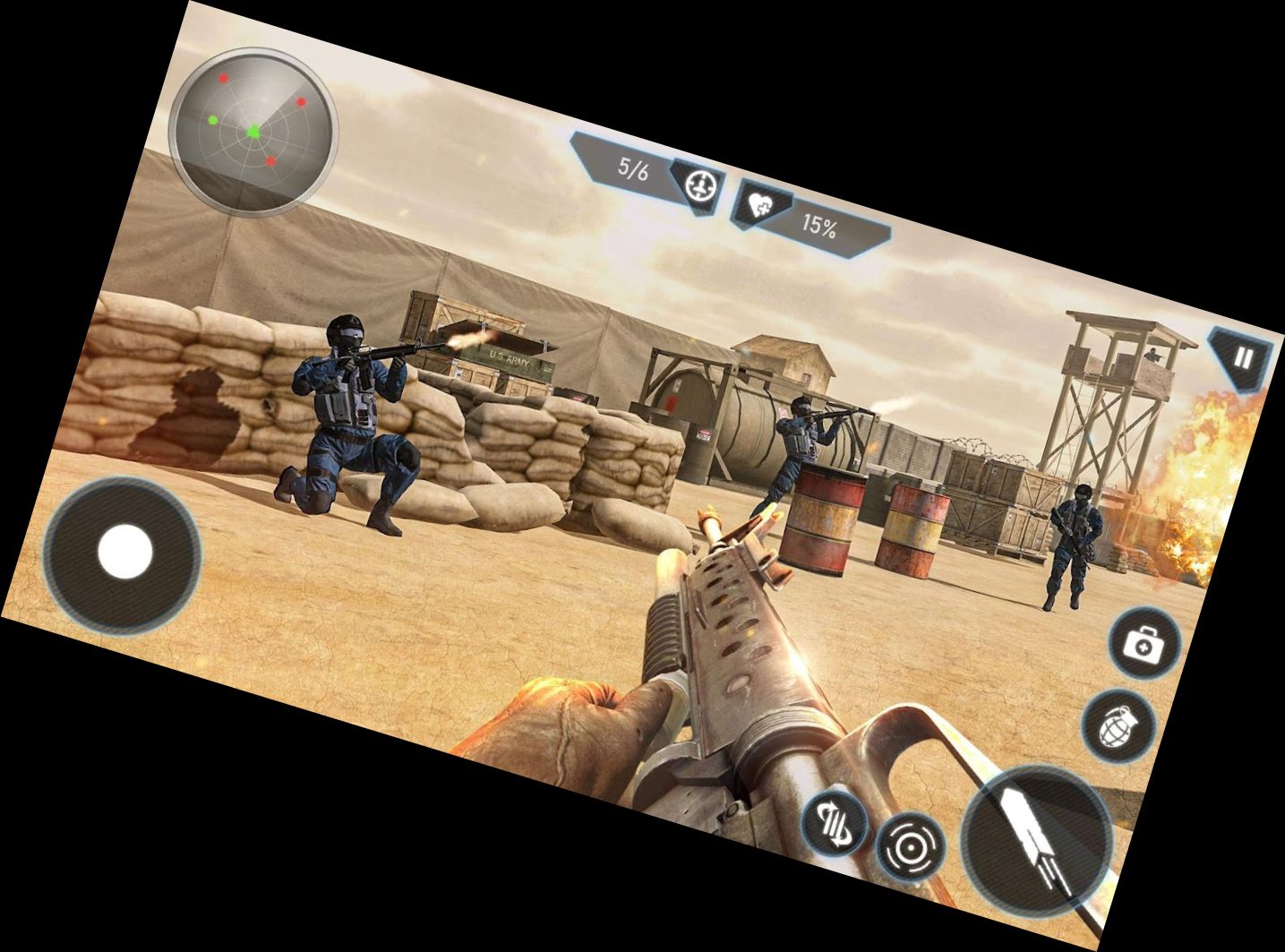 Comandante de Guerra Moderna Juego de Ej