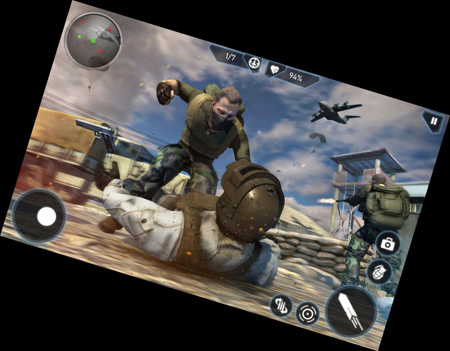 Comandante de Guerra Moderna Juego de Ej