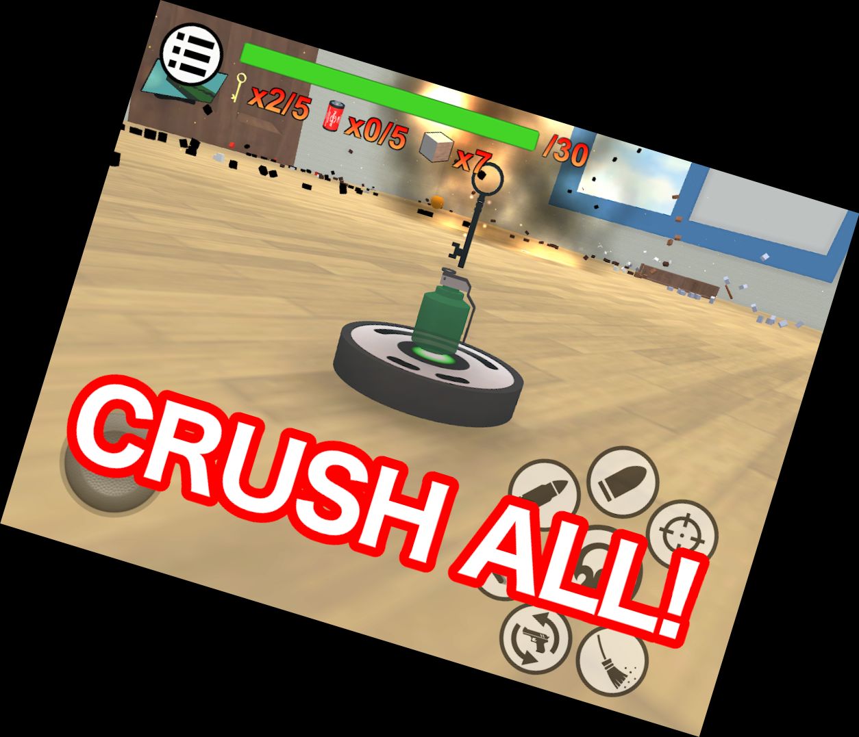 Mad Demolisher Smash Simulator