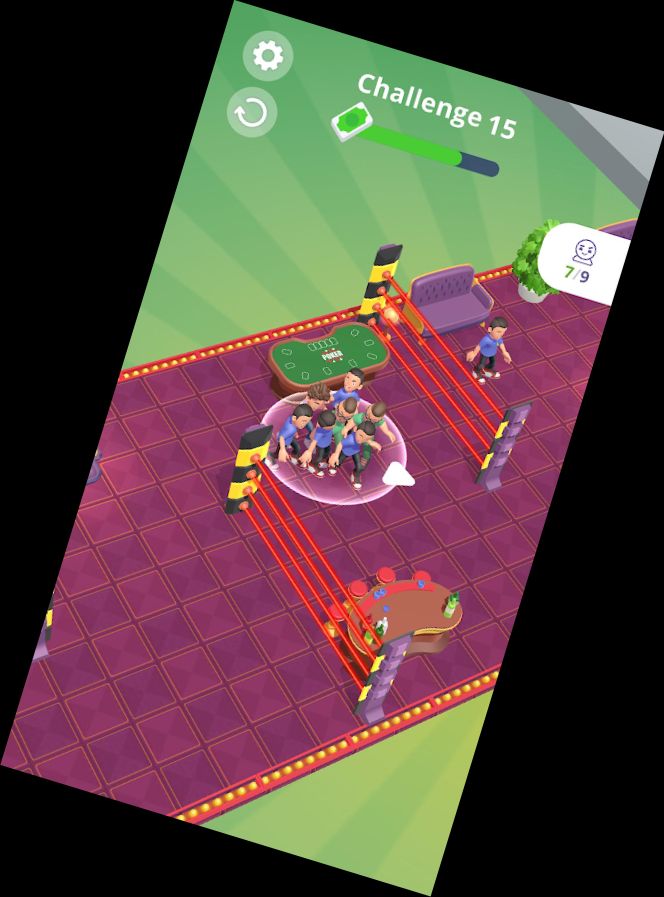 Raubzug-Herausforderung – greife