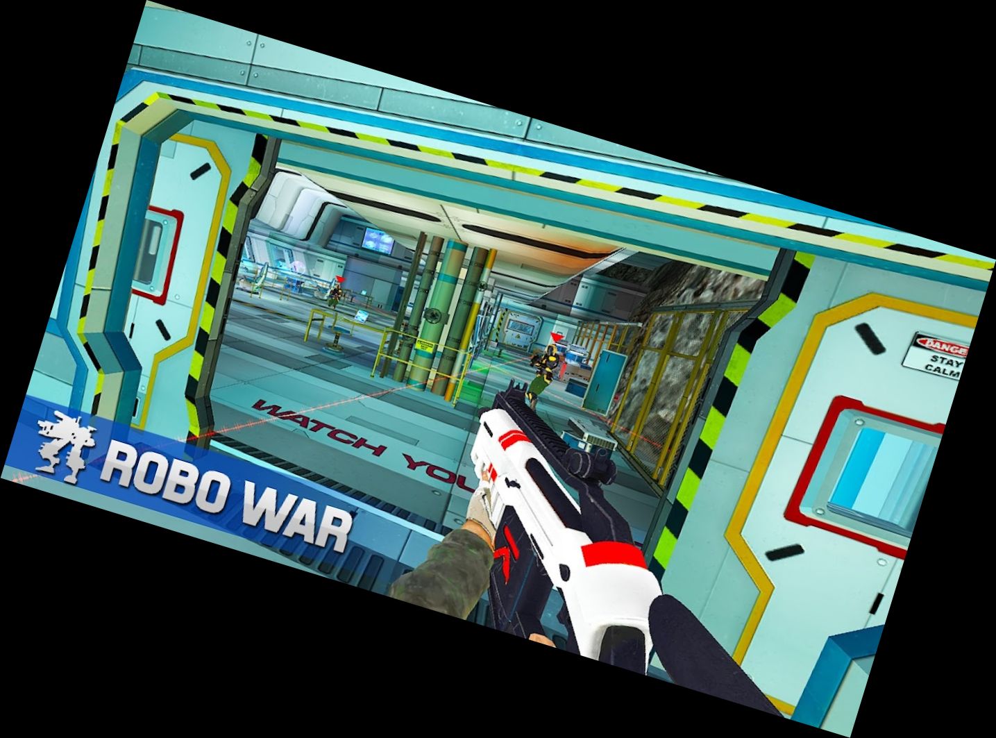 Игры Робота Стрельбы Пист