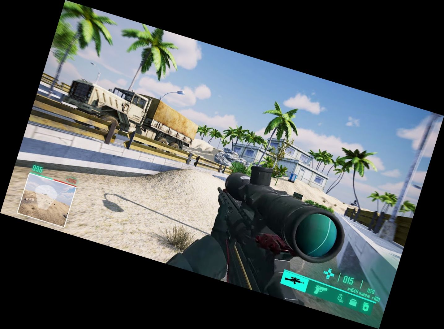 3D Sniper Gun Shooter Assassin