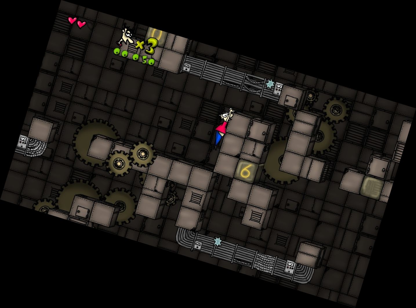 Dream Diver. 2D platformer