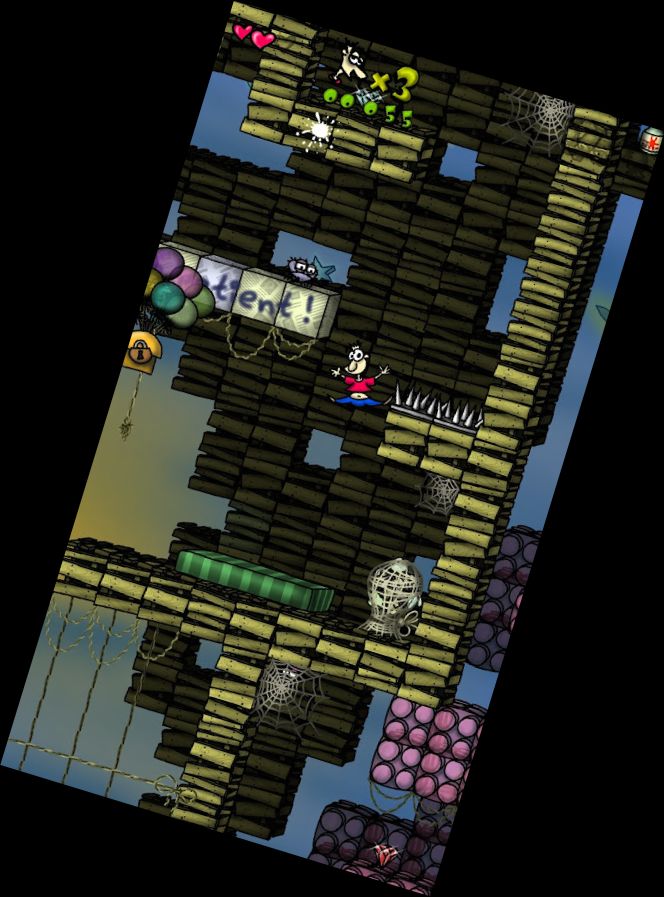 Dream Diver. 2D platformer