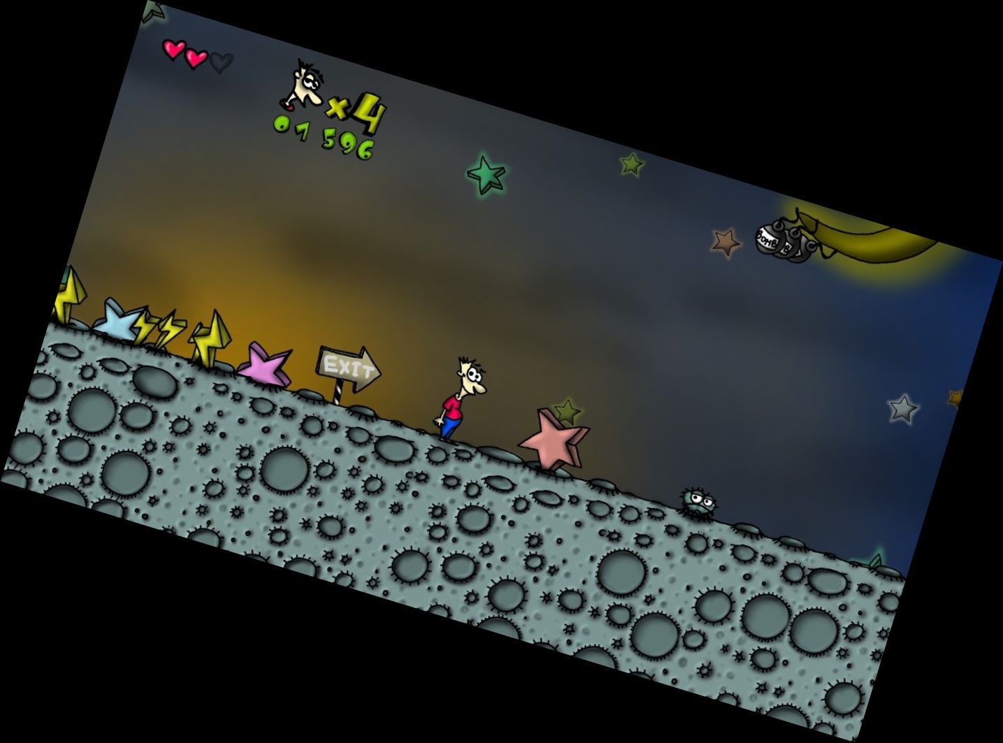 Dream Diver. 2D platformer