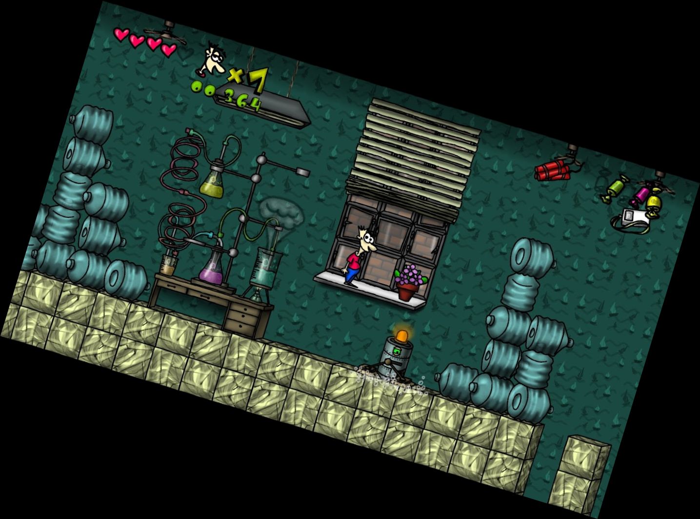 Dream Diver. 2D platformer