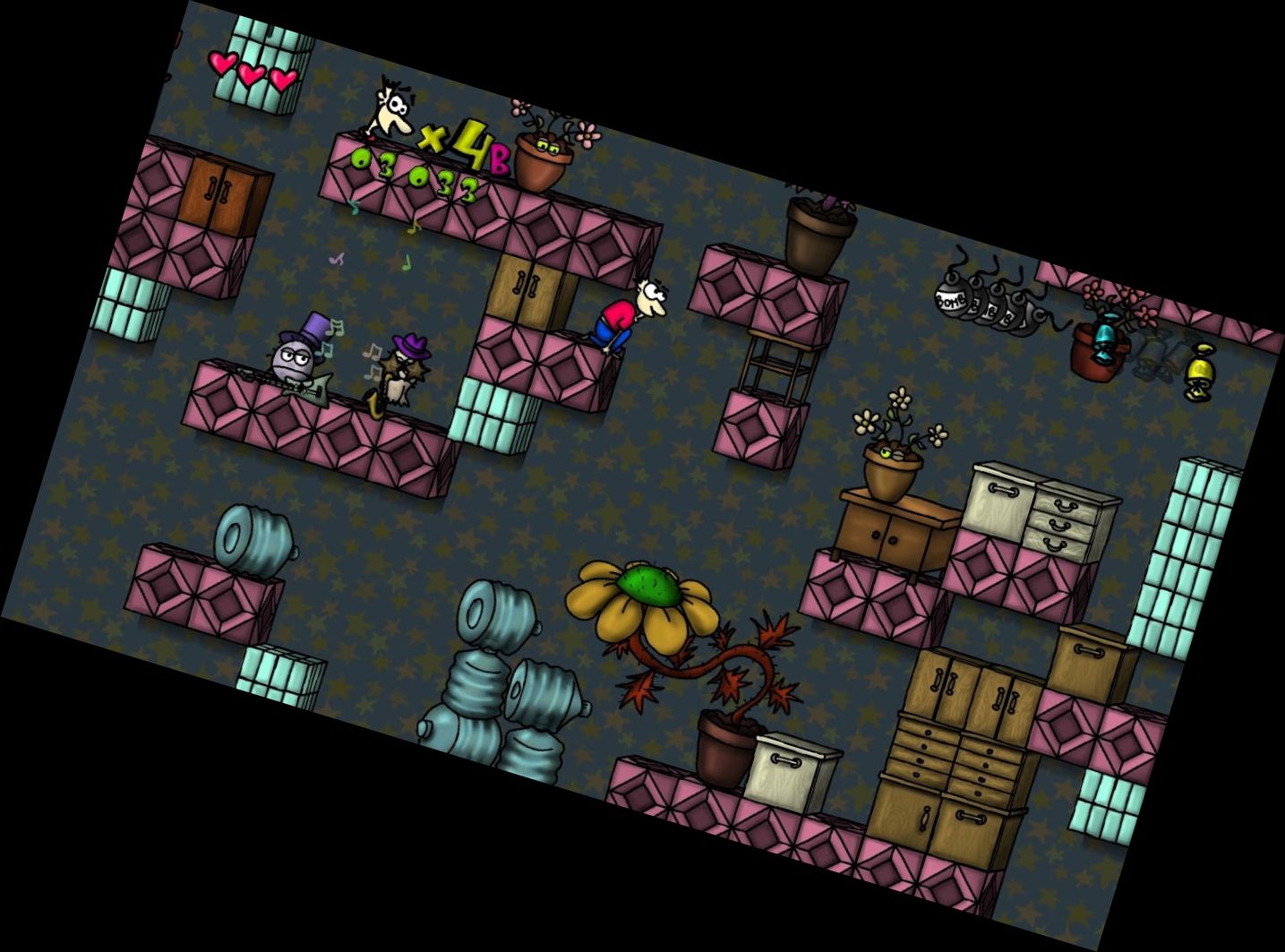 Dream Diver. 2D platformer