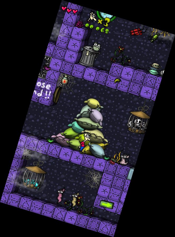 Dream Diver. 2D platformer