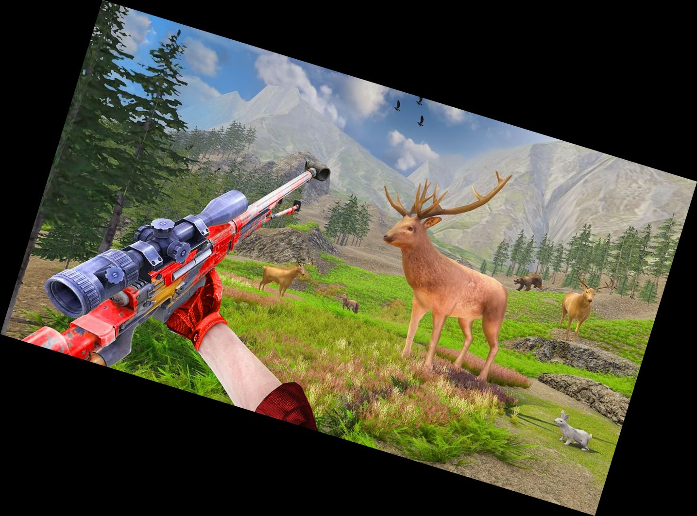 Krokodil-Spiel - Wilder Jäger