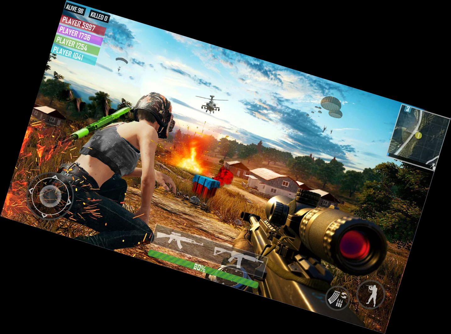 Waffen Spiele 3D Offline Schießen