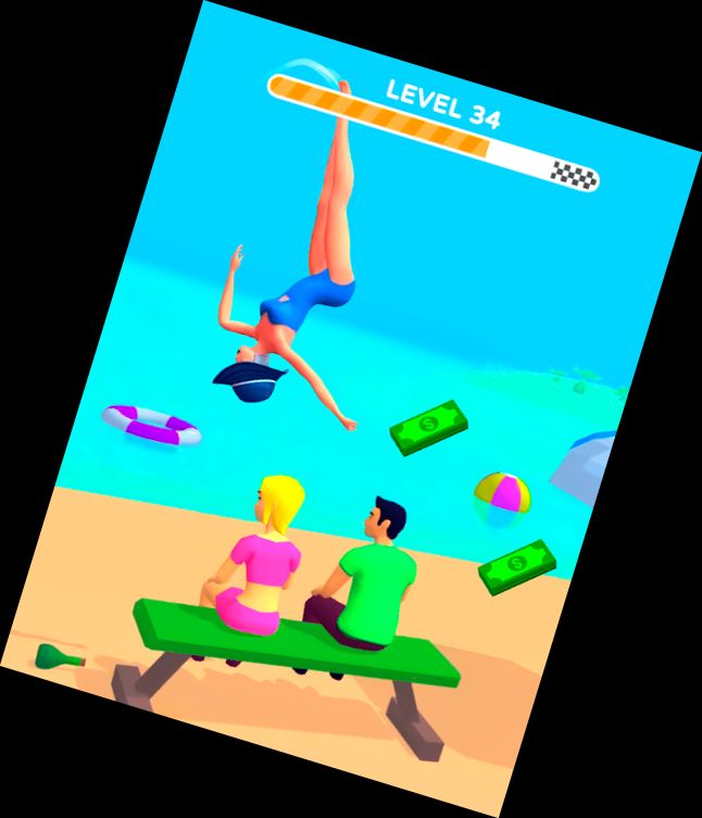 Heimflip: Verrückter Sprung