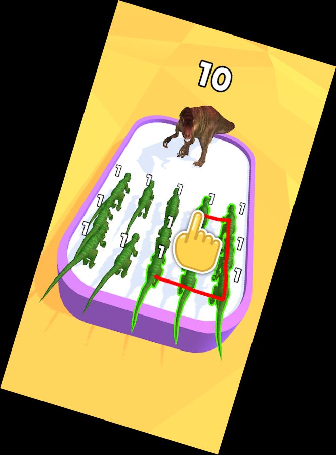 Verschmelzungs-Schlacht 3D