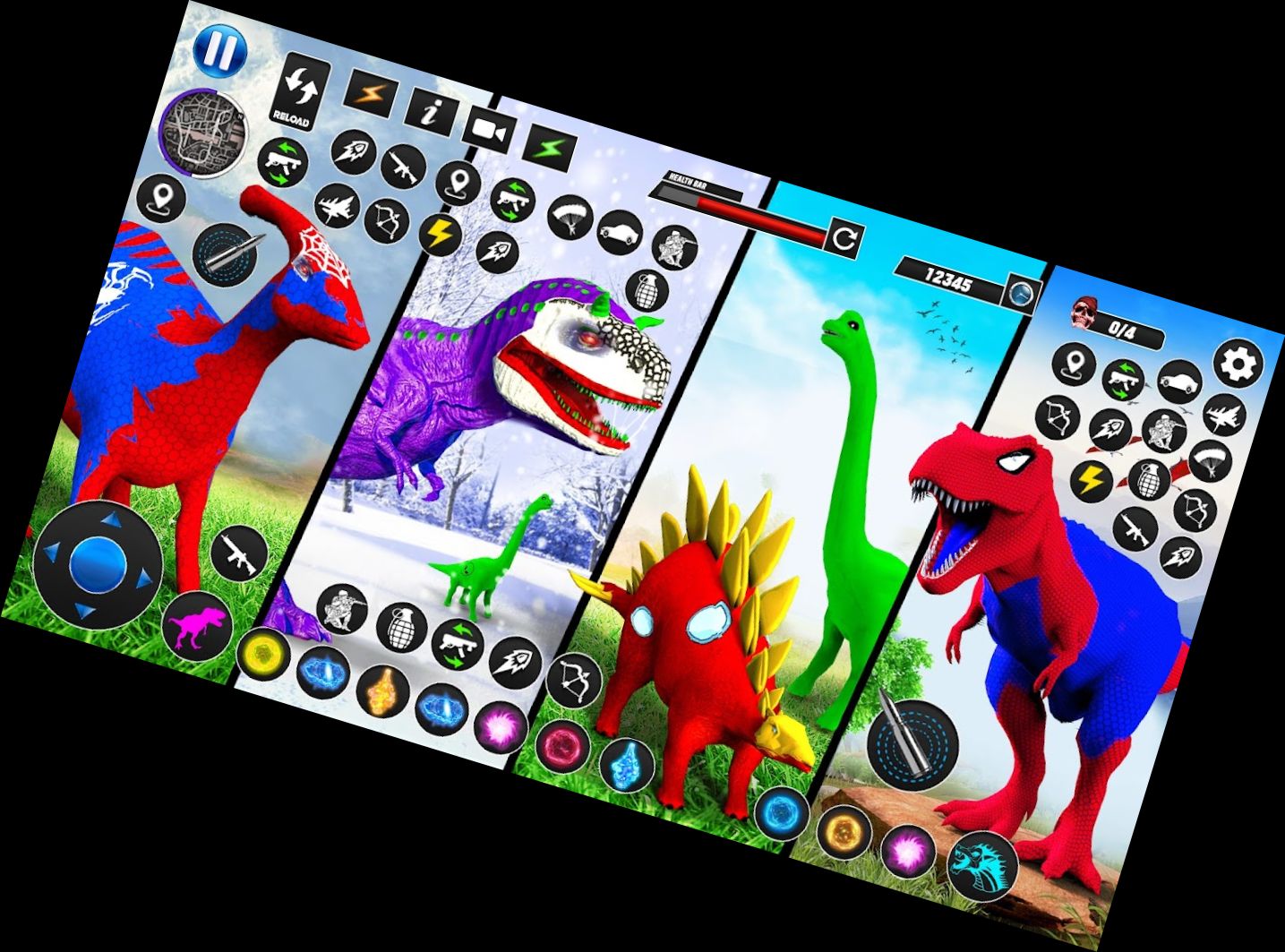 Wilde Tiere Löwen Jagd Spiele