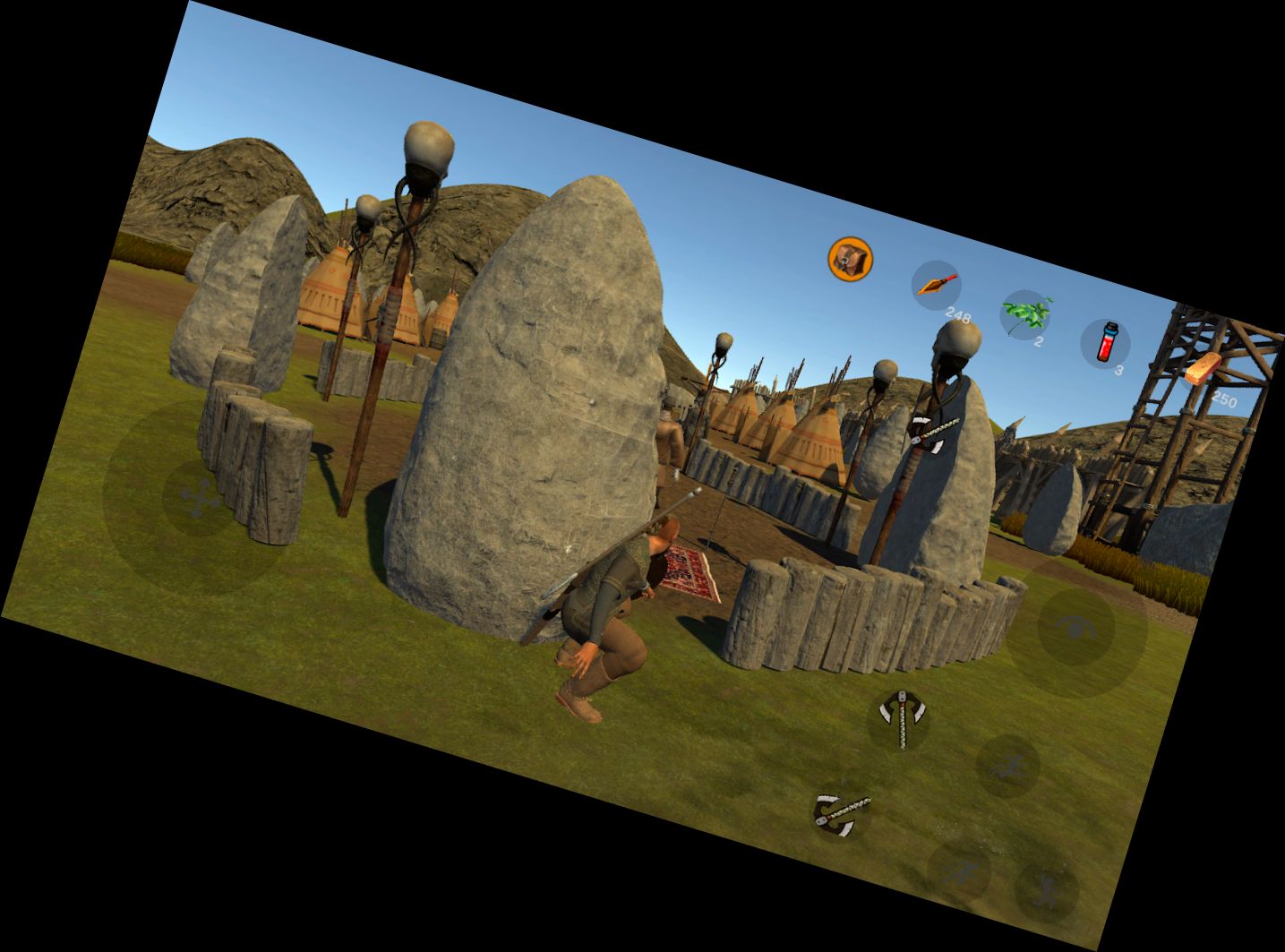 Осман Газі: Монголи