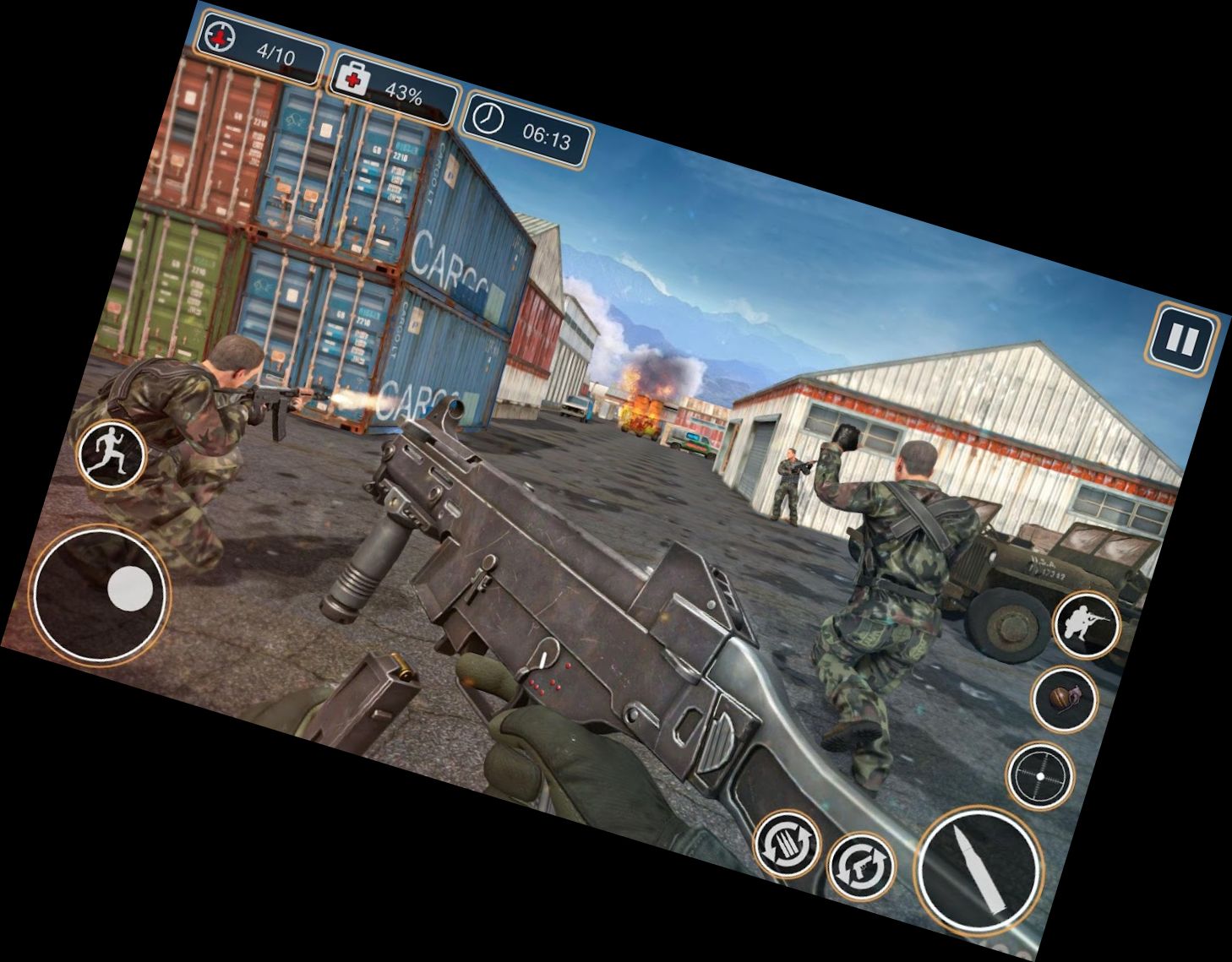 Moderne Black Ops FPS Offline