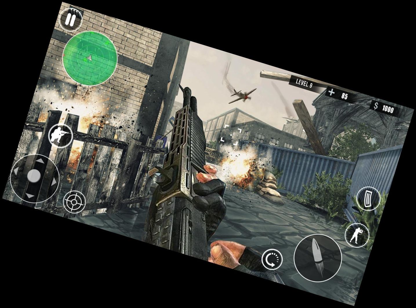 WW Shooter: Juegos de Guerra de Armas del