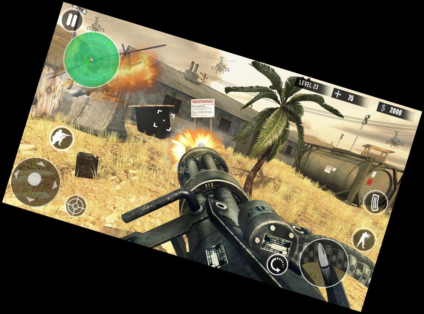 World War Shooter: Military Combat Gun Games