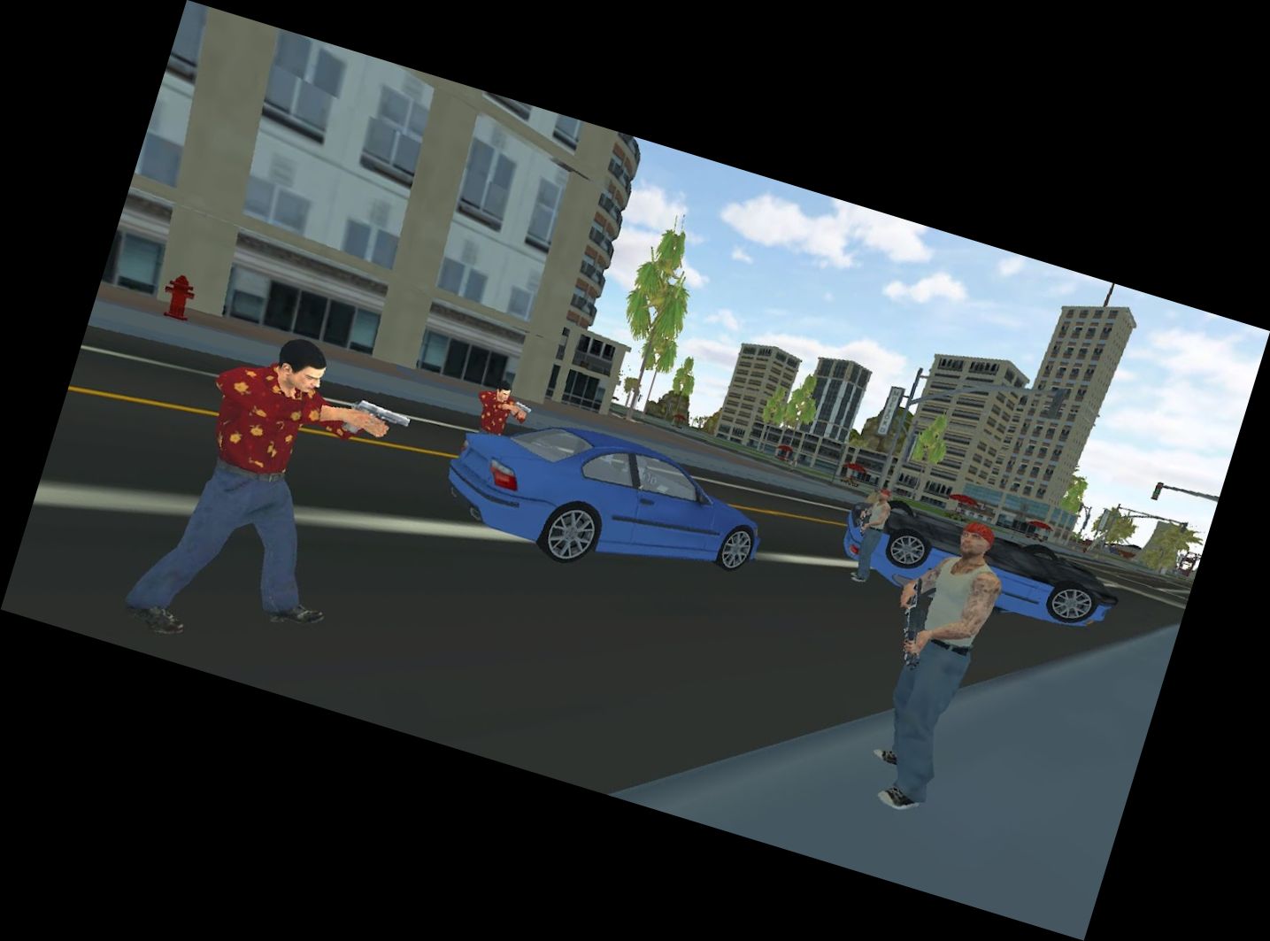 Gangster Mafia Stadt: Waffenspiele