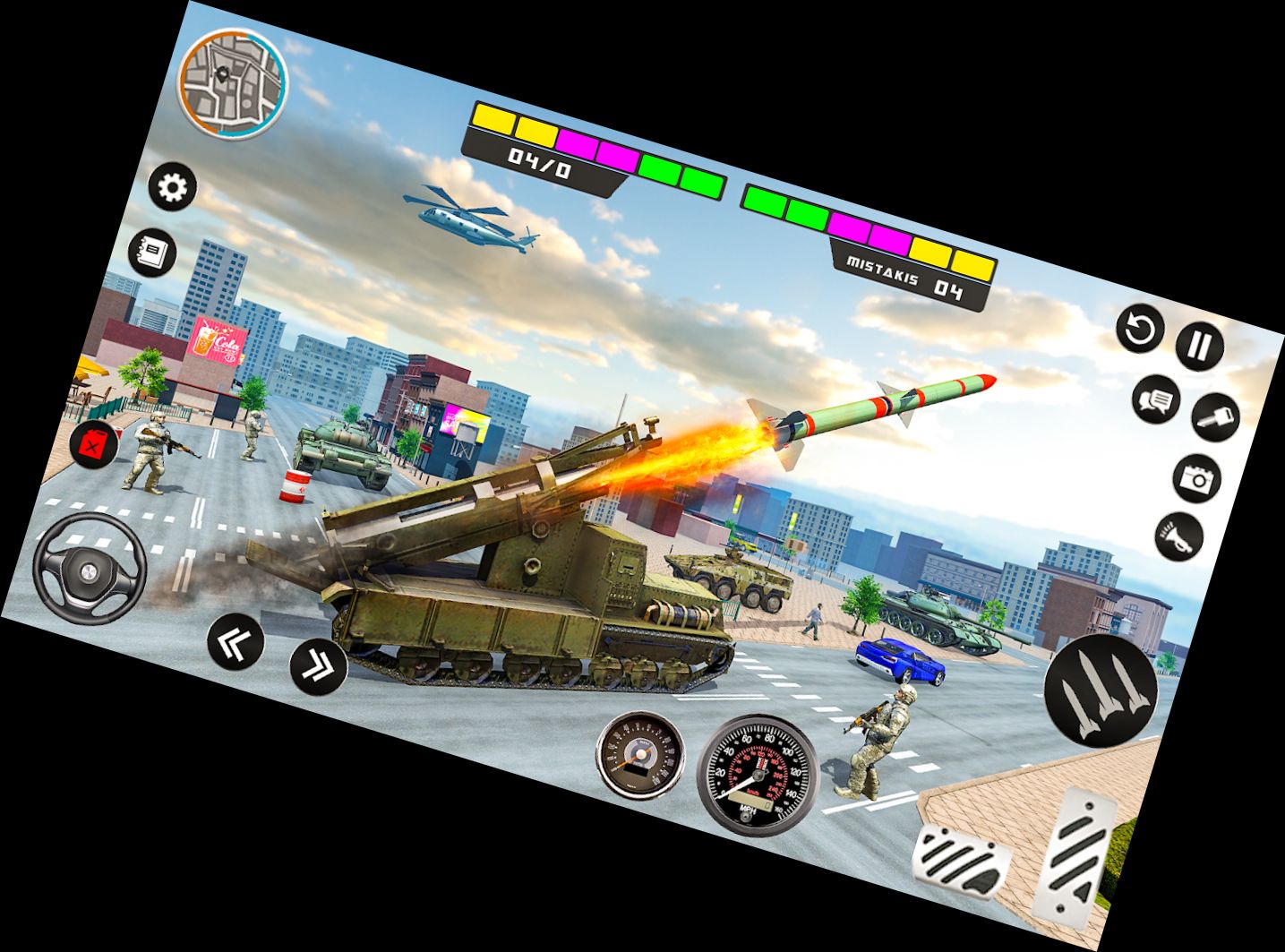 Missile Strike 3D: Rocket Blitz Assault Vehicle