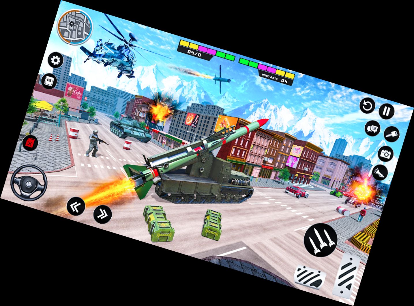 Missile Strike 3D: Rocket Blitz Assault Vehicle