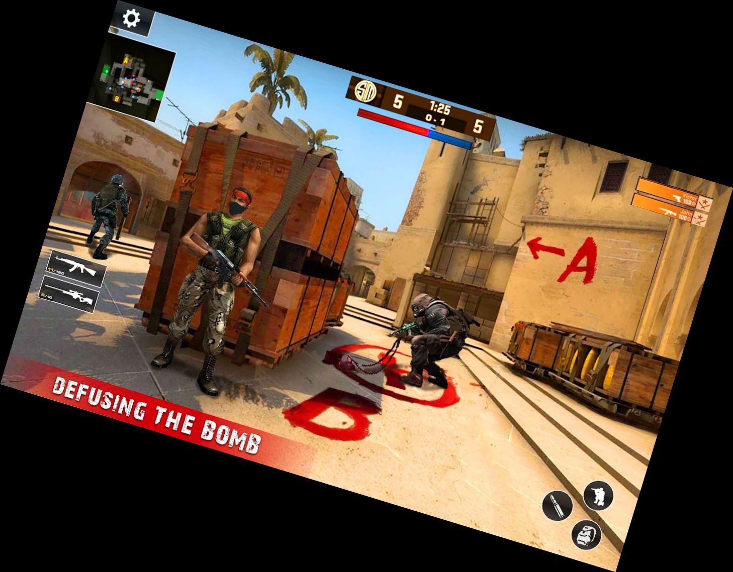 Moderne Ego-Shooter Schießspielen