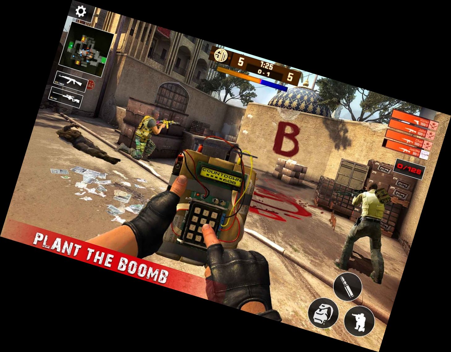 Moderne Ego-Shooter Schießspielen