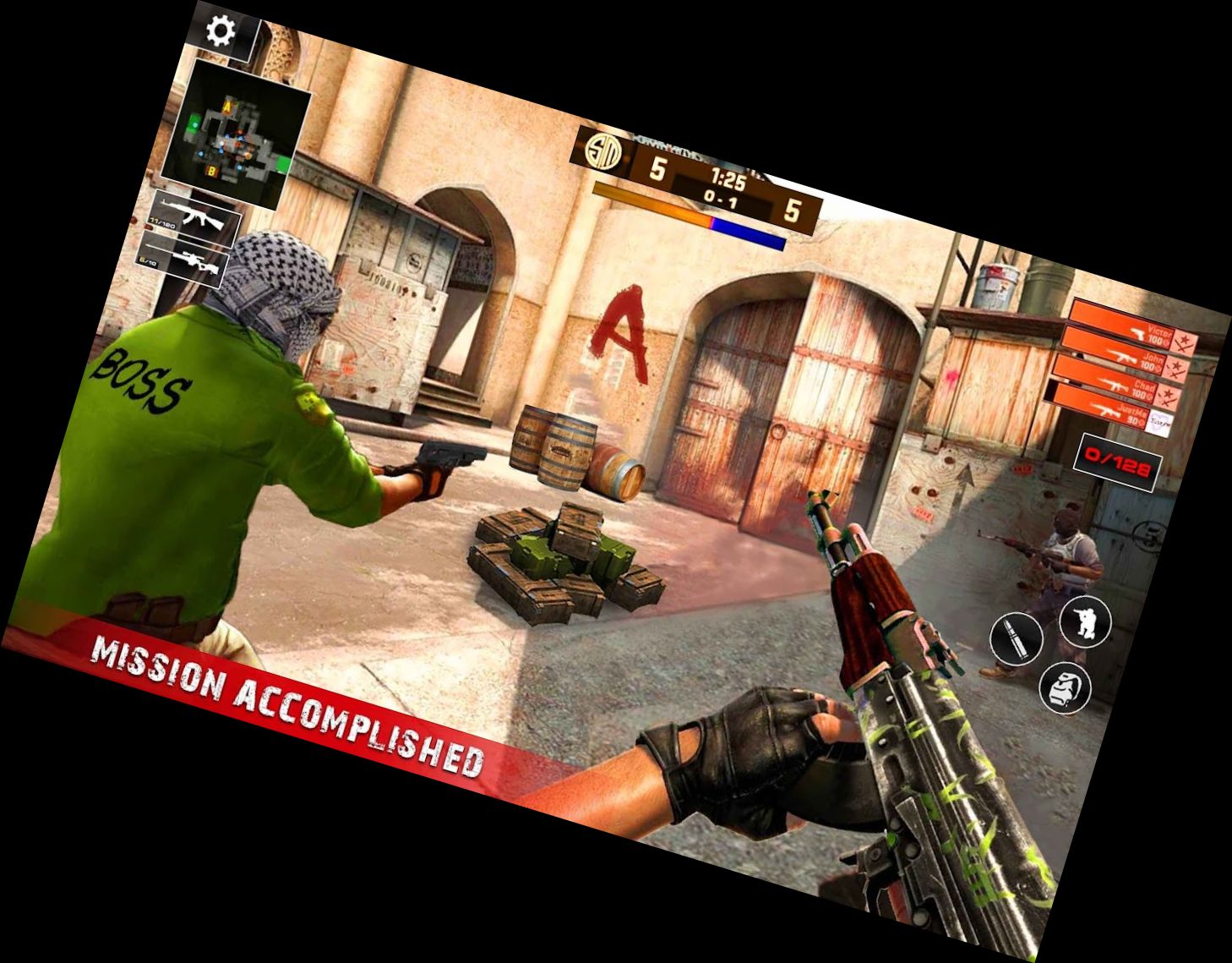 Moderne Ego-Shooter Schießspielen