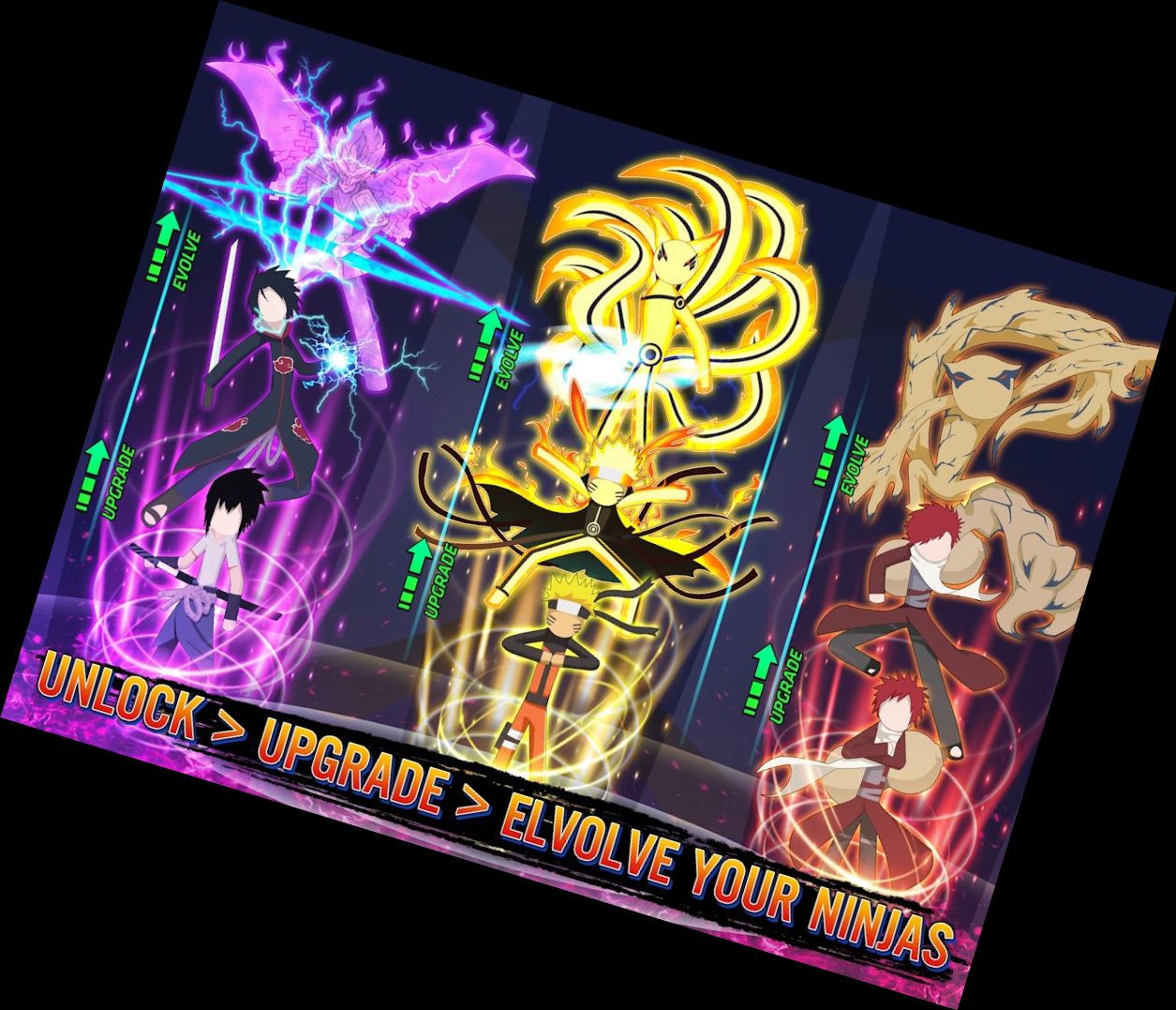 Ninja-Stickman-Kampf: Ultimativ