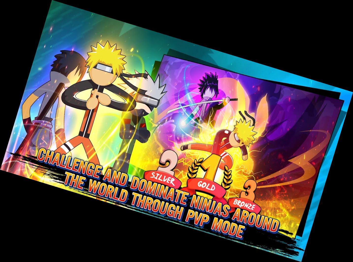 Ninja-Stickman-Kampf: Ultimativ