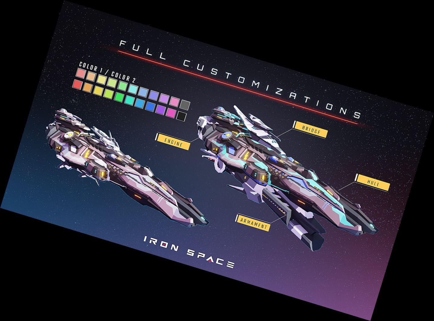 Iron Space: Real-time Spaceship