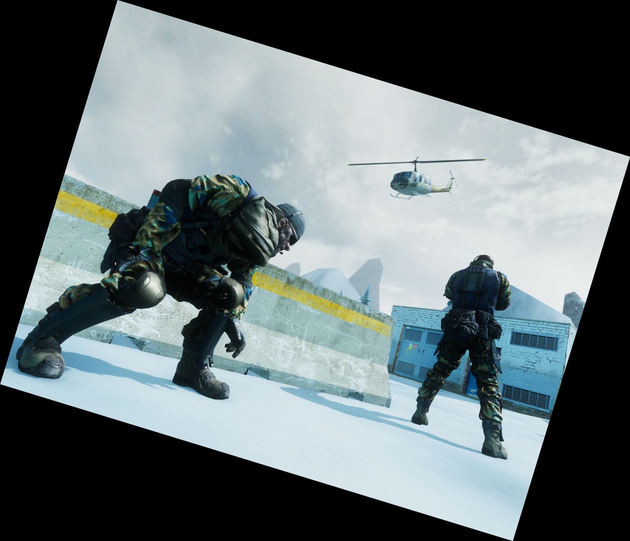 Moderne Militärschießerei Krieg