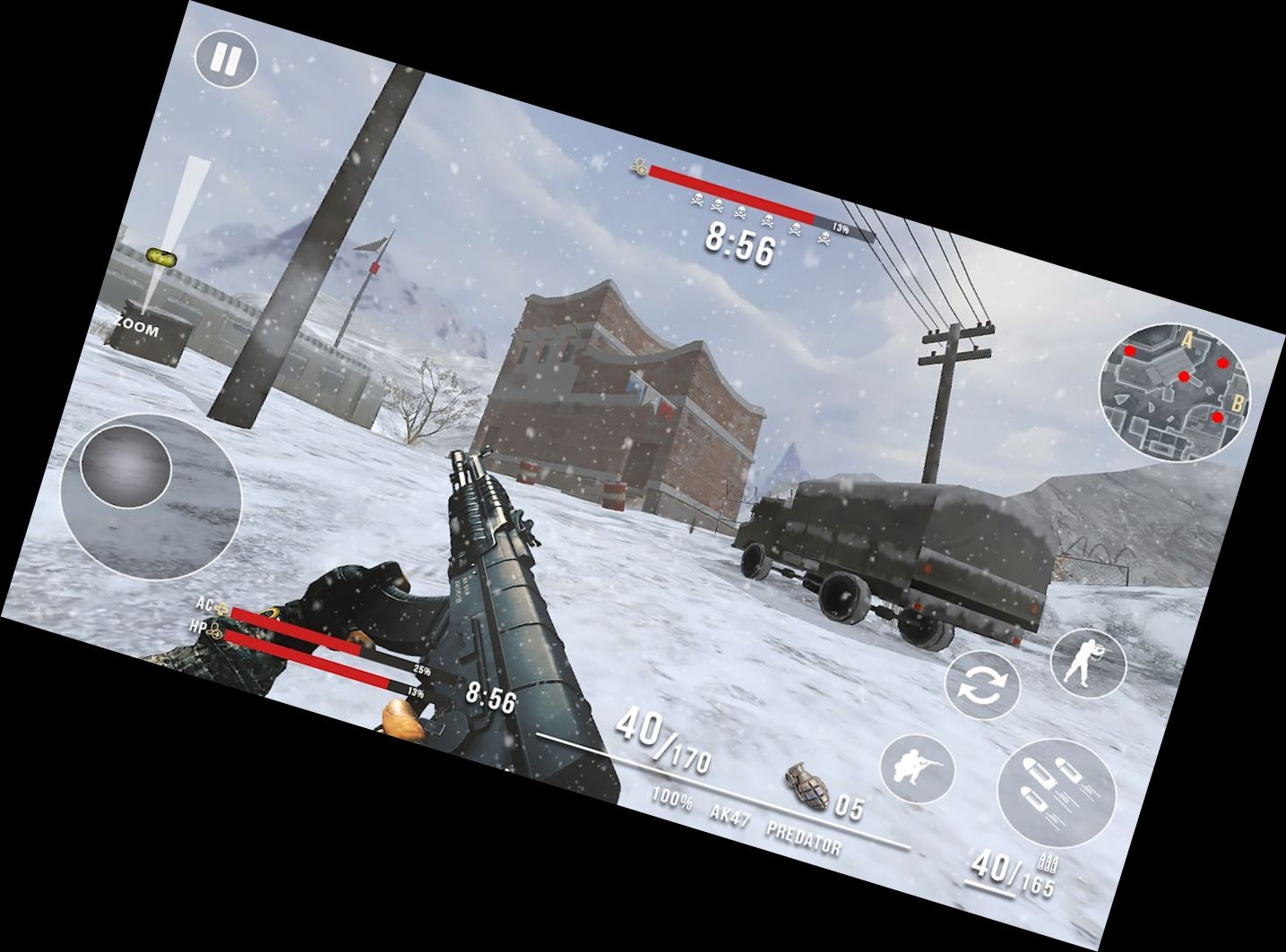 3D Commando Combat Strike