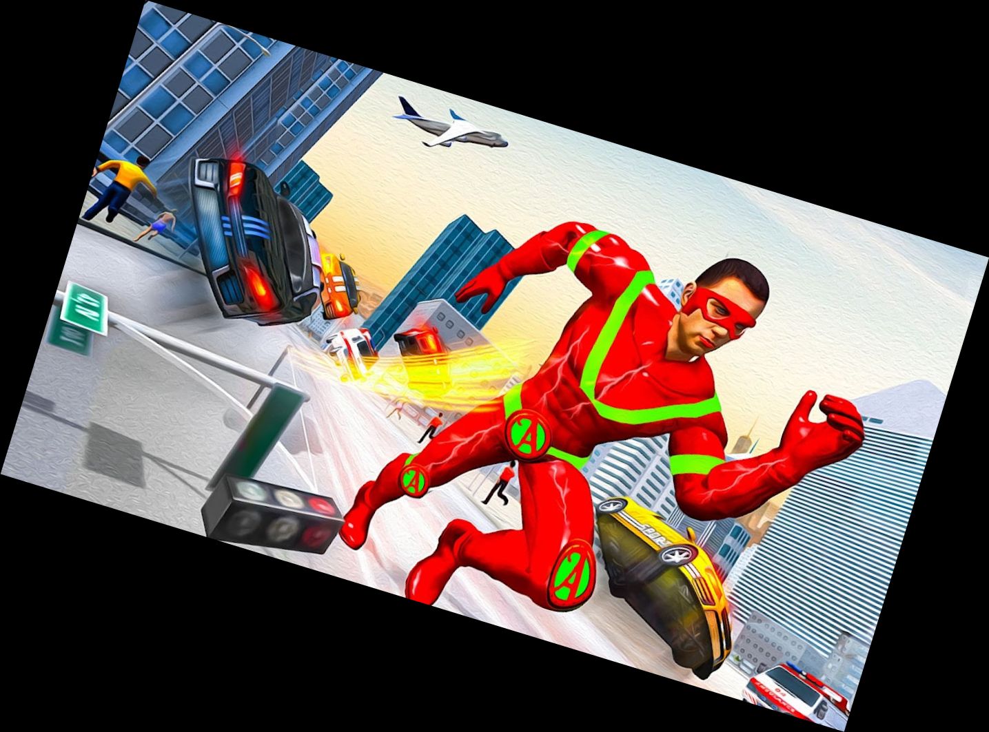 Летающий Робот Игры: Супер